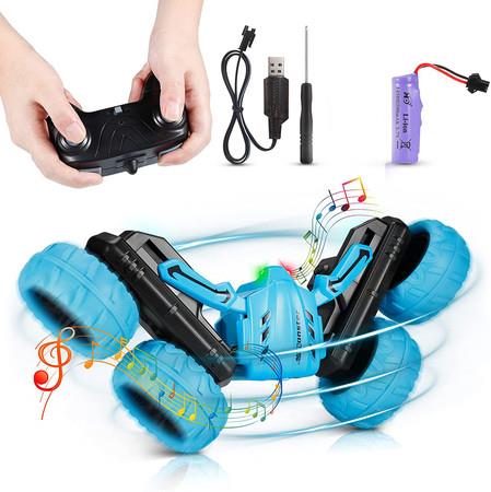 RC Stunt Car Toys, Hobby RC Car 2.4ghz 4wd Remote Control Stunt Car, Double-Sided 360�Rotate and Flips Rechargeable RC Car Toy for Birthday, Xmas Gift