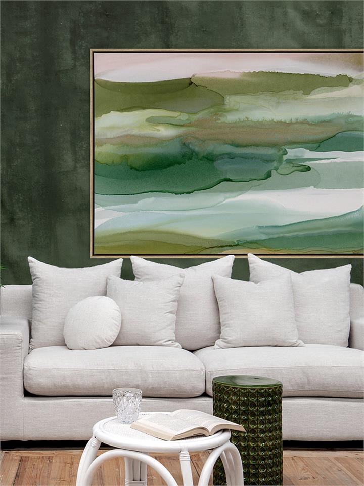 Recherche Bay - Oak Box Frame Canvas - 90x120 - Landscape