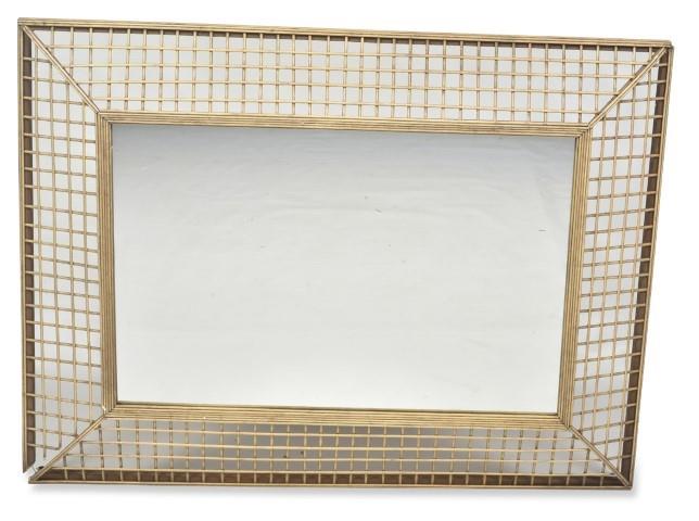 Rectangle Bamboo Mirror Large  - Natural