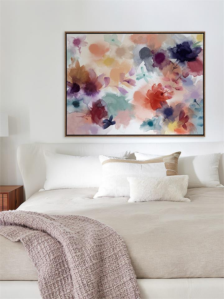 Remember Me - Oak Box Frame Canvas - 90x120 - Landscape