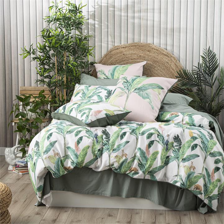 Renee Taylor 300 TC Cotton Quilt cover Set Queen Livia