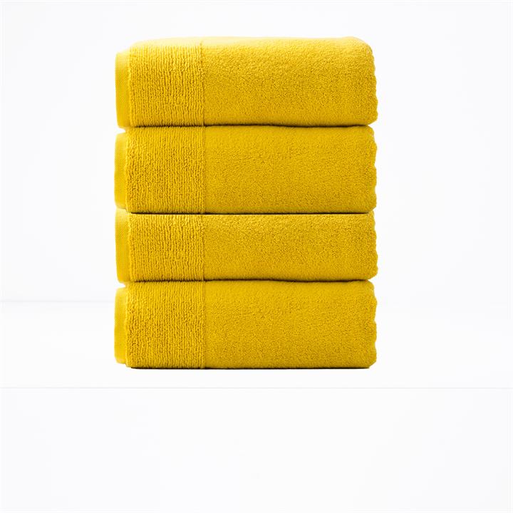 Renee Taylor Aireys 650 GSM Zero Twist 4 Piece Bath Towel Spice