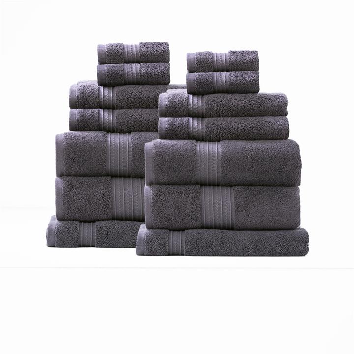 Renee Taylor Brentwood 650 GSM Low Twist 14 Piece Carbon