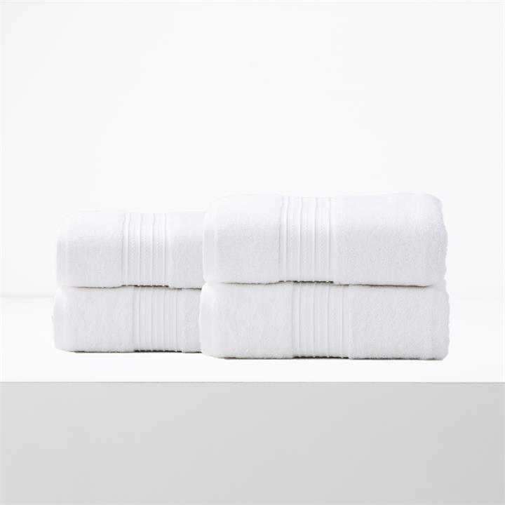 Renee Taylor Brentwood 650 GSM Low Twist 4 Pack Bath Sheet Bright