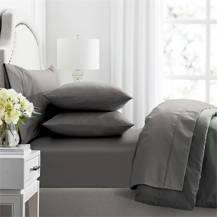 Renee Taylor Premium 1000 Thread count Egyptian Cotton sheet sets King Pewter