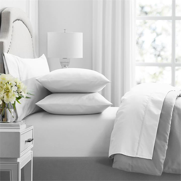 Renee Taylor Premium 1000 Thread count Egyptian Cotton sheet sets Queen White