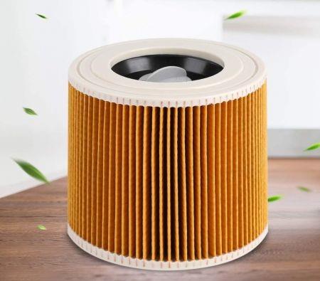 Replacement Air Filter Effective Cylindrical Shape Wet/Dry for A2004 A2054 A2204 A2656 WD2.250 WD3.200 WD3.300 Wet/Dry Vacuum Cleaner