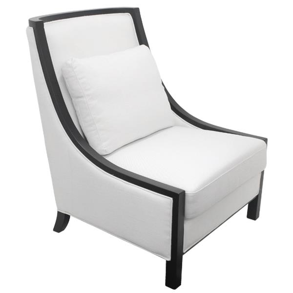 Resort Style Armchair White
