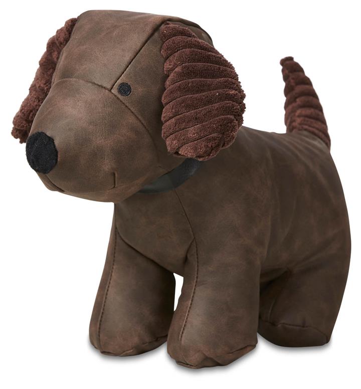Rex Dog Door Stopper - Brown