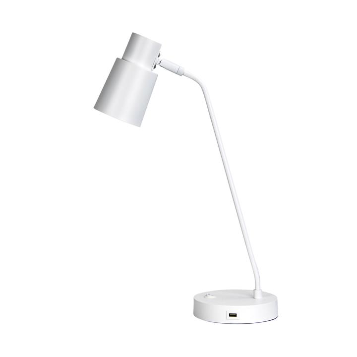 Rik Desk Lamp With Usb White
