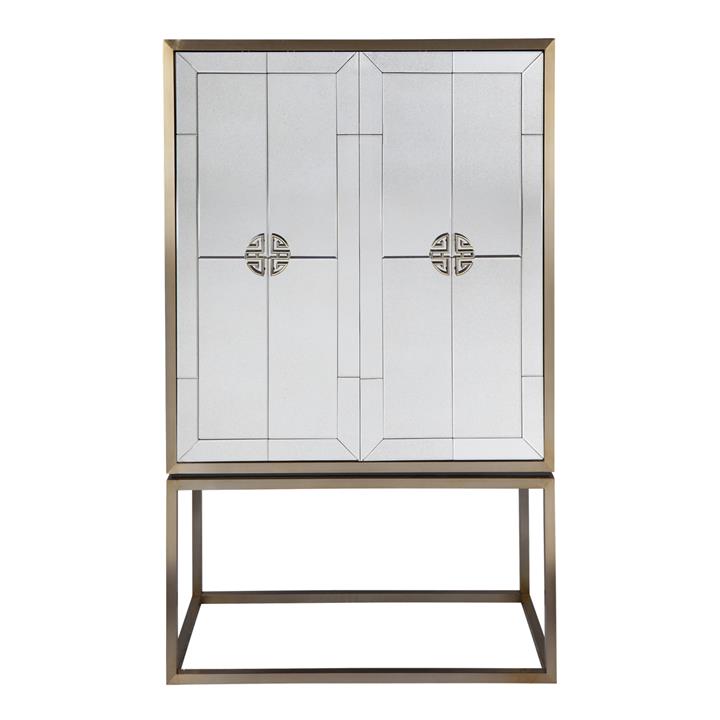 Rochester II Mirrored Drinks Cabinet