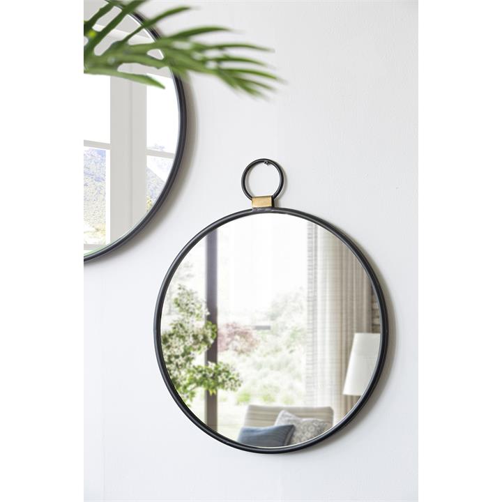 Round Pendant Wall Mirror