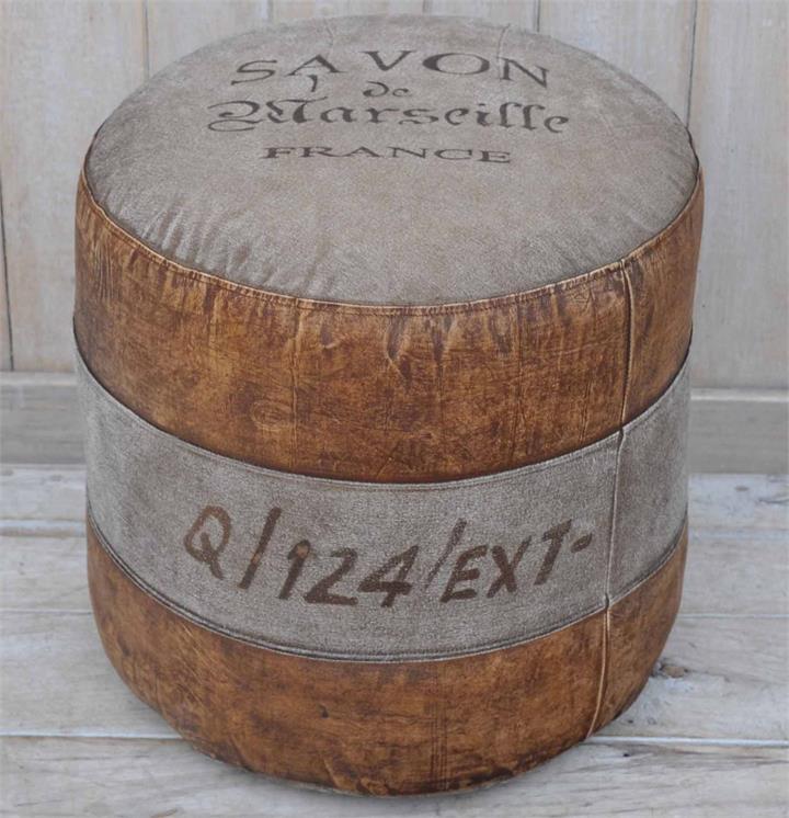 Round Savon Ottoman