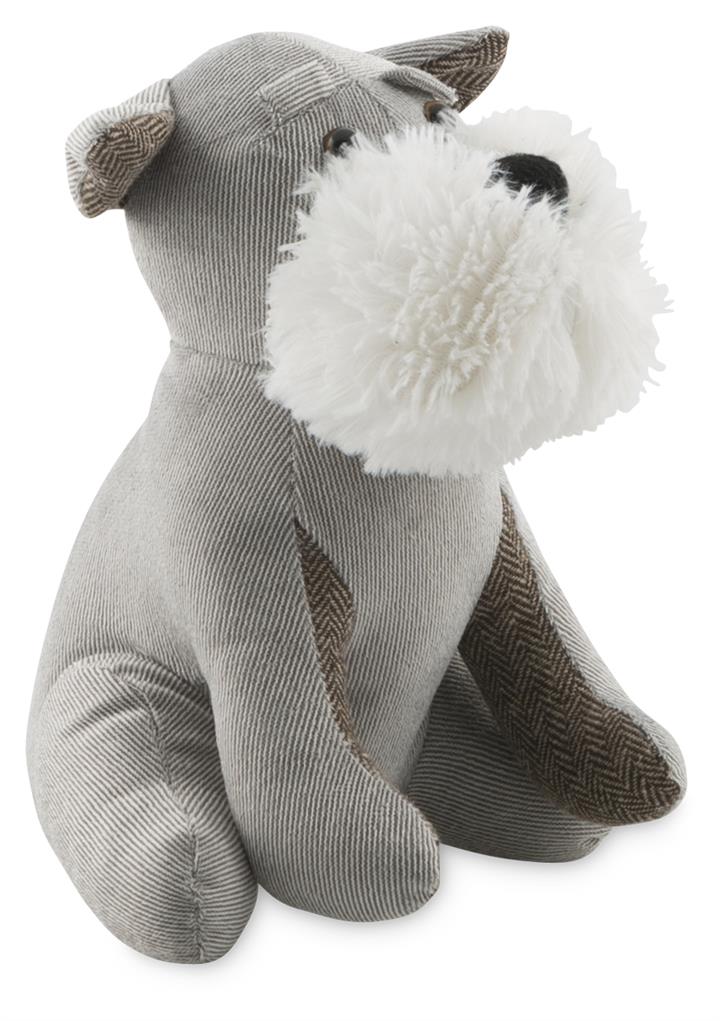 Rufus the Dog Door Stopper