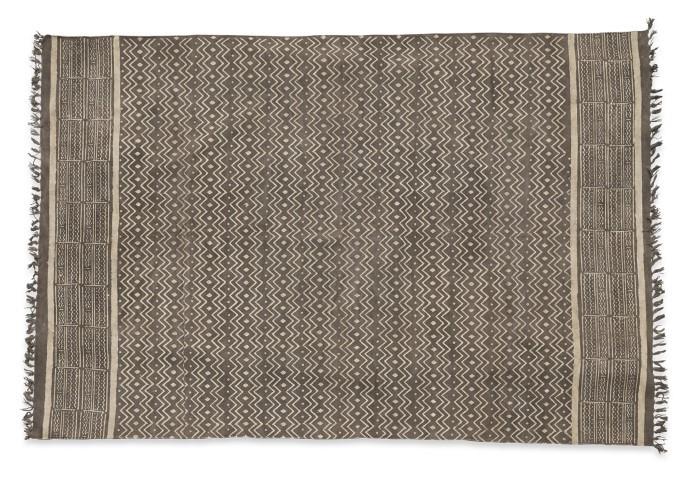 Rug Tribal Cotton Print - Natural - 160x230