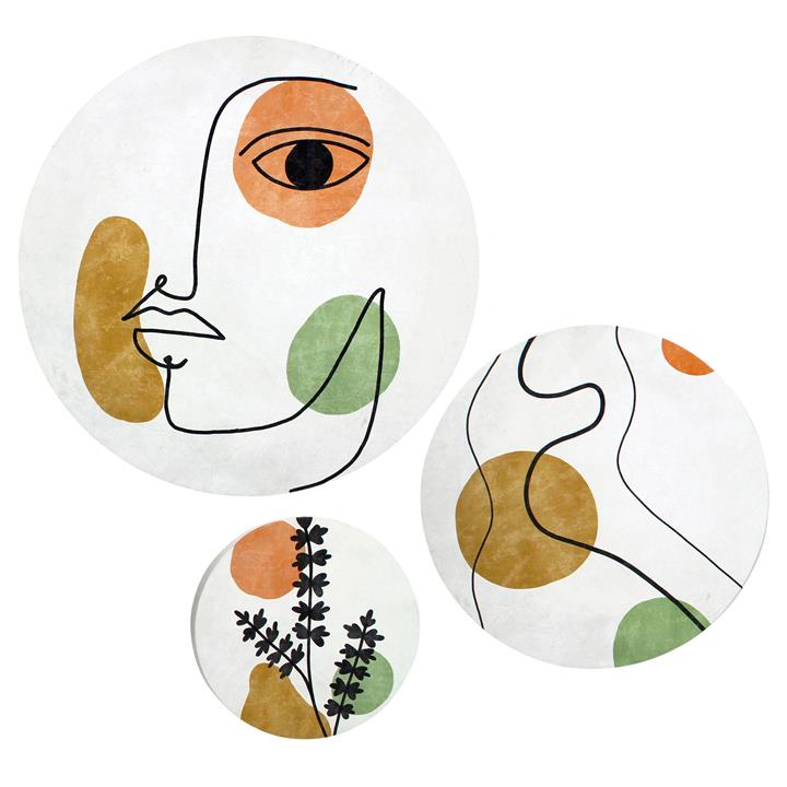 S3 Abstract Wall Art 20,30,40c