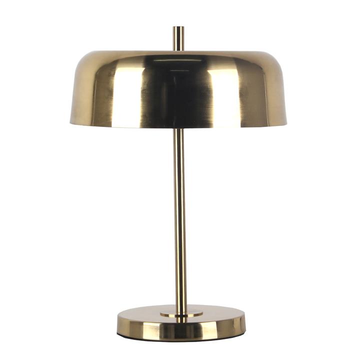 Sachs Table Lamp - Brushed Brass w Brushed Brass Shade