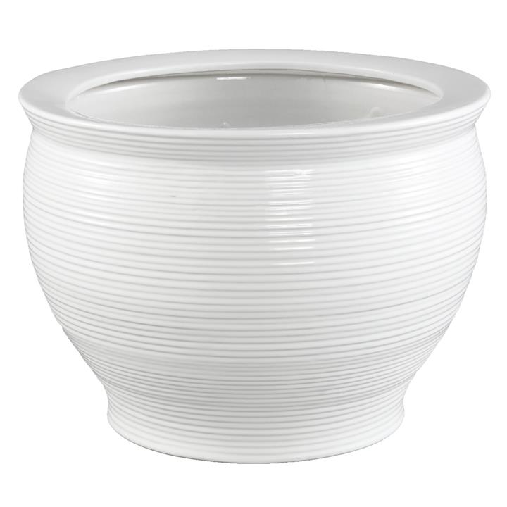 Salvador Planter - White