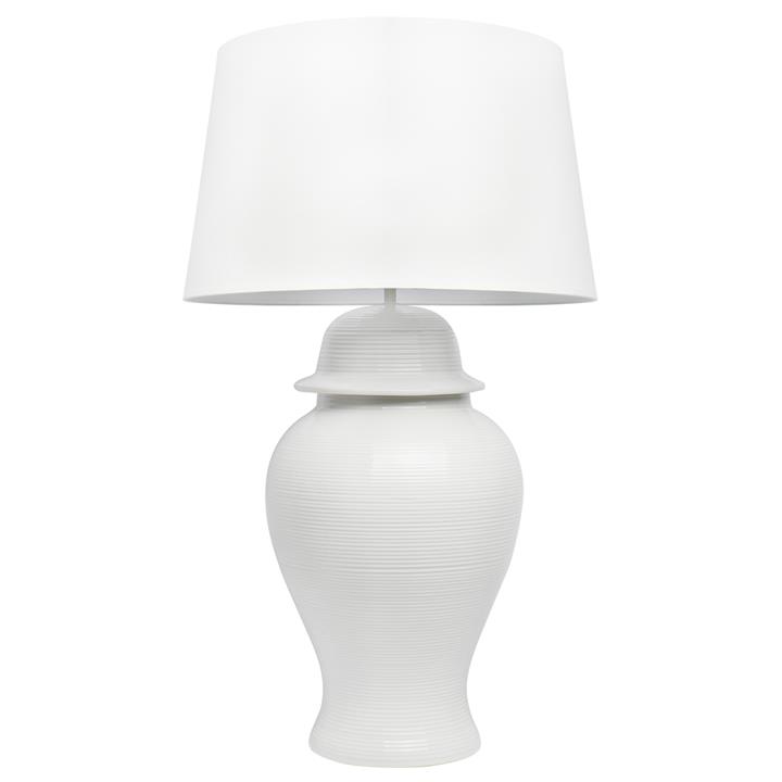 Salvador Table Lamp - White