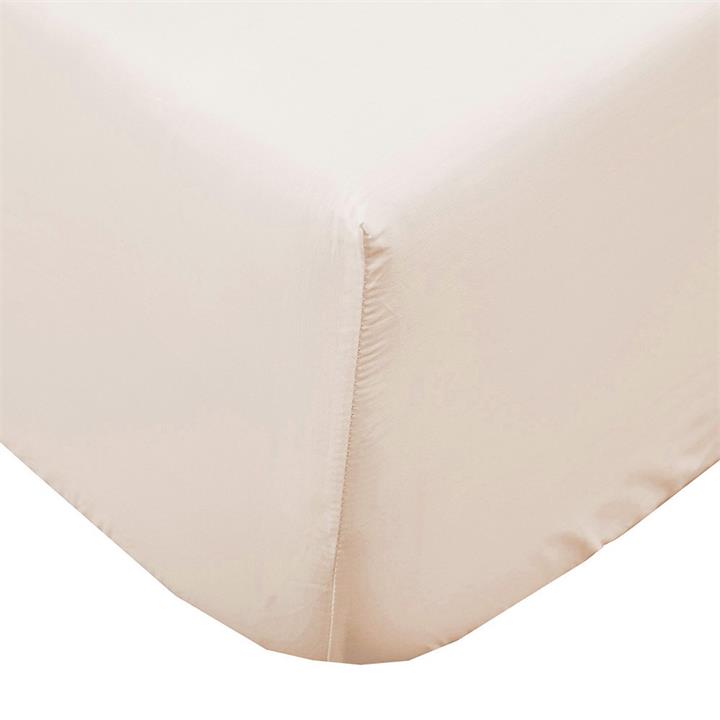 Sb Plain Dyed Fitted Sheet Sand