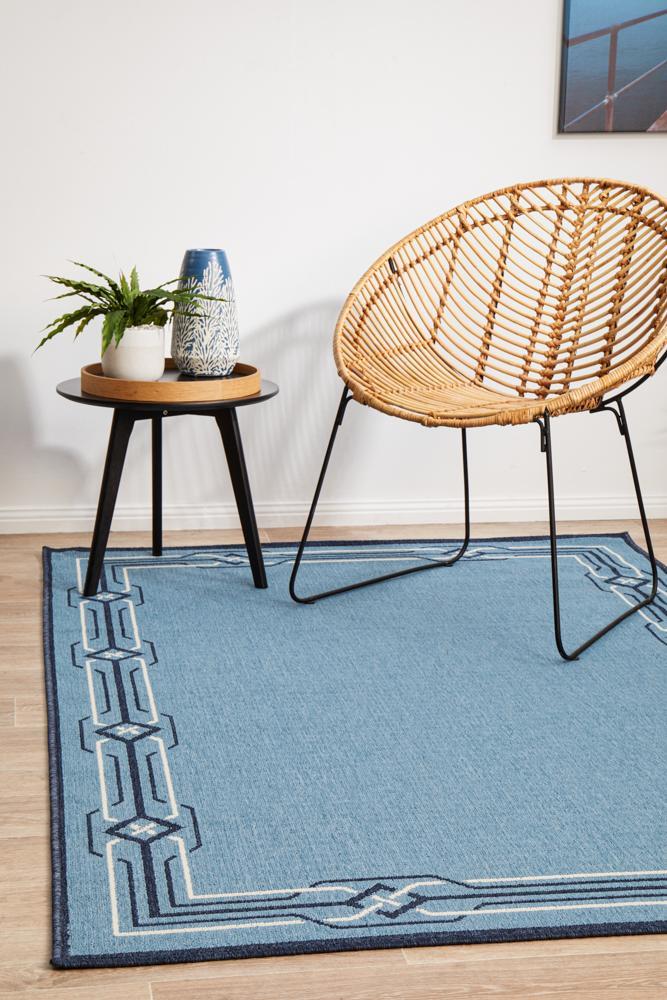 Seaside Blue Rug 320X230CM