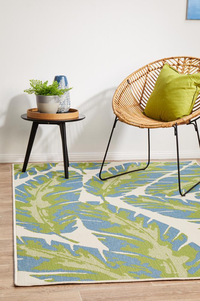 Seaside Green Rug 220X150CM