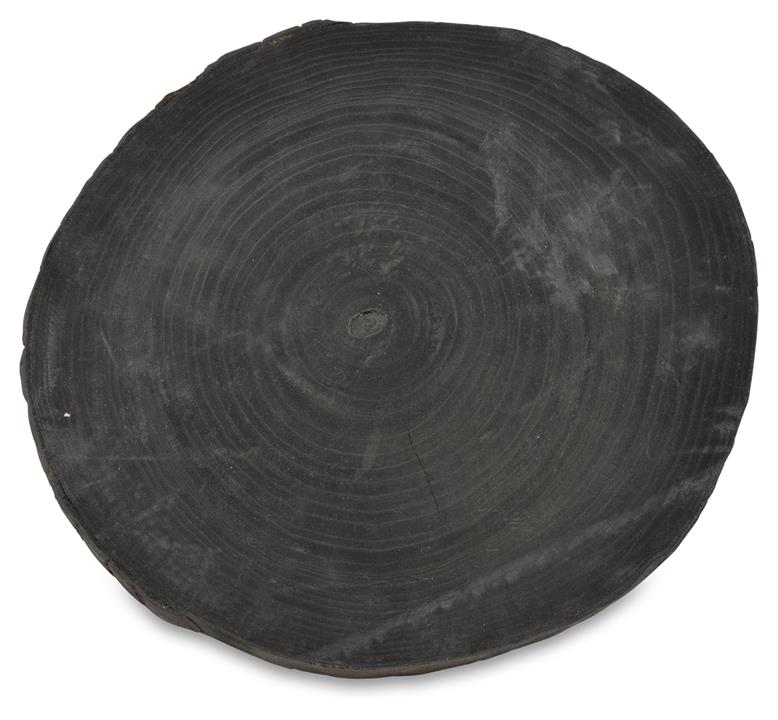 Semarang Large Wood Trivet - Black