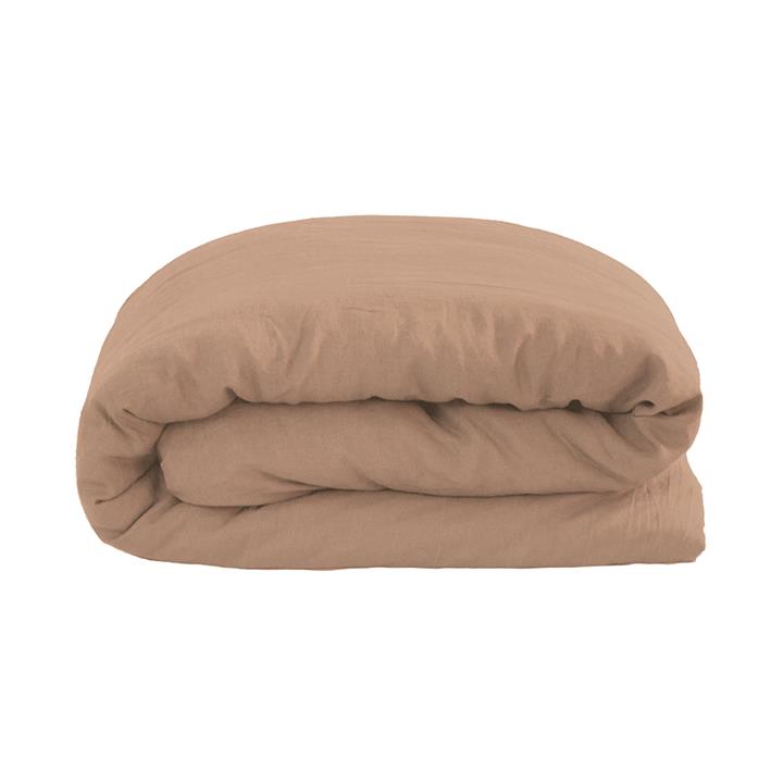 SKB Linen Quilt Cover Set Tea Rose