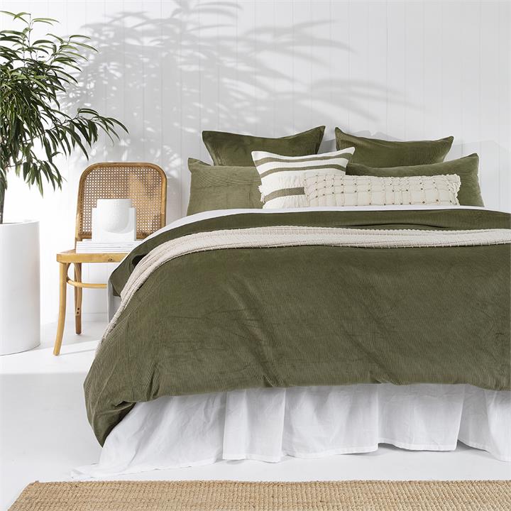 SKb Quilt Cover Set Sloane Olive