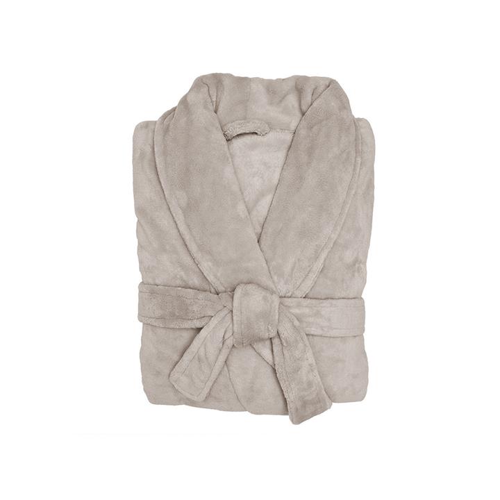 S/M Microplush Robe Stone