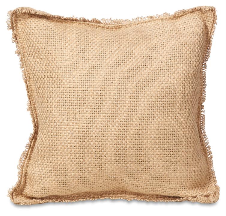 Small Jute Cushion - Natural
