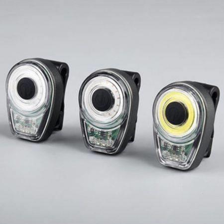 Smart Led Bicycle Tail Light Usb Charging Warning Light Blue