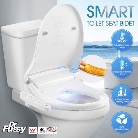 Smart Toilet Seat Automatic Bidet Cover Electronic Heated Massage Washlet Seat