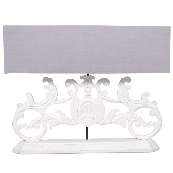 Solange Table Lamp hand carved