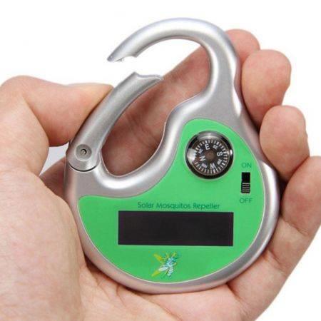 Solar Ultrasonic Mosquito Insect Killer Electronic Repeller Hook Type