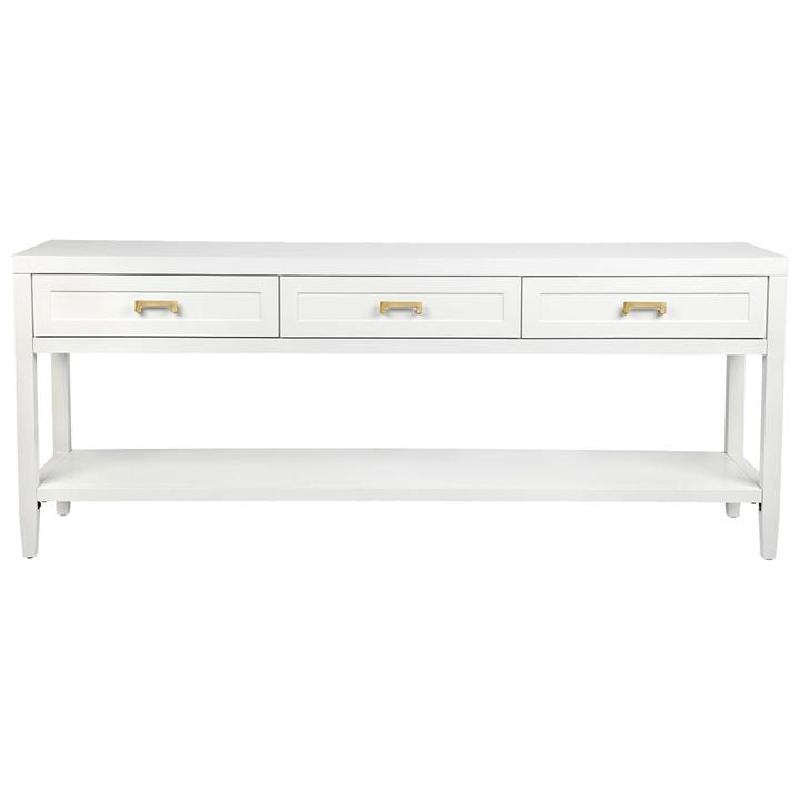 Soloman Console Table - Large White
