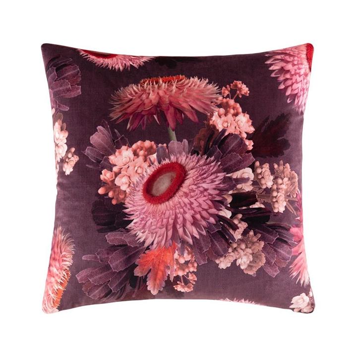 Sophie Cushion - Wine Square