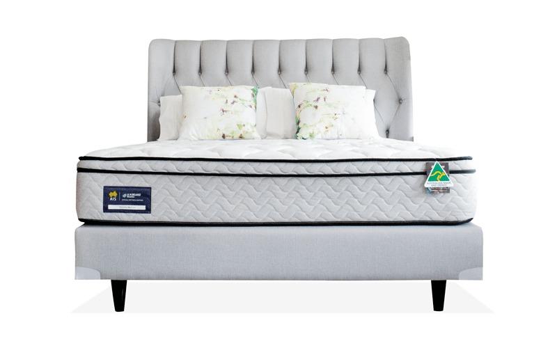 Sorrento custom bed head with choice of standard base