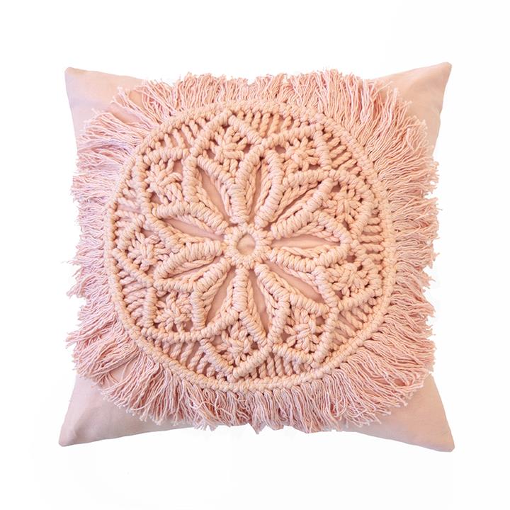 Sosa Square Cushion Papaya