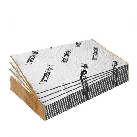 Sound Deadener Butyl Rubber Car Heat Shield Noise Insulation Mat 20pcs/50x40cm