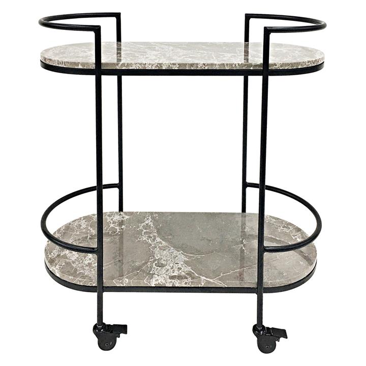 Southside Marble Drinks Trolley