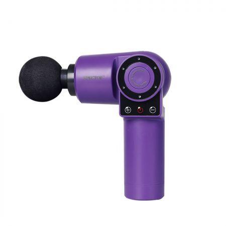 Spector Massage Gun 90�Rotatable Pocket Massager Tissue Muscle Percussion Purple