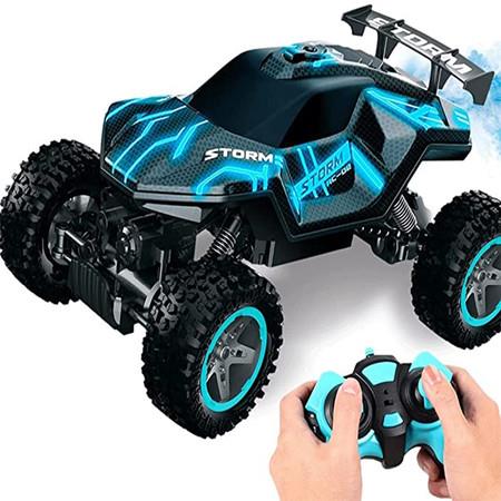 Spray Light Remote Control Car High-speed Bigfoot Climbing Car Boy Toy Charging  Climbing Car Children Toys