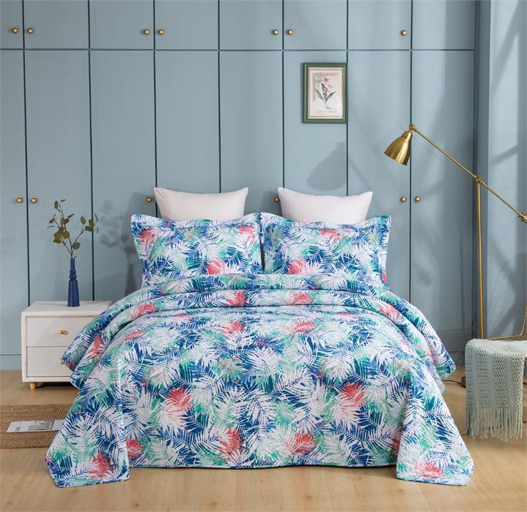 Spring Bouquet 100% Cotton Coverlet King 245cm x 265cm