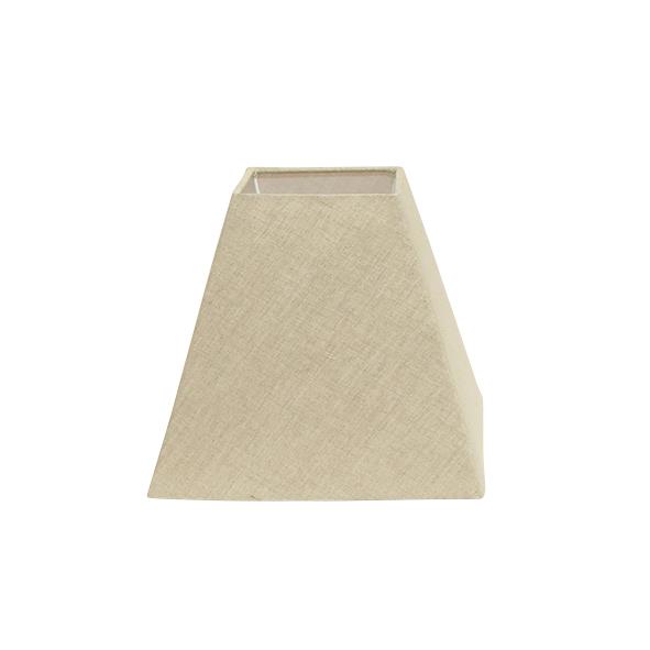 Square Shade Natural 25cm Dia