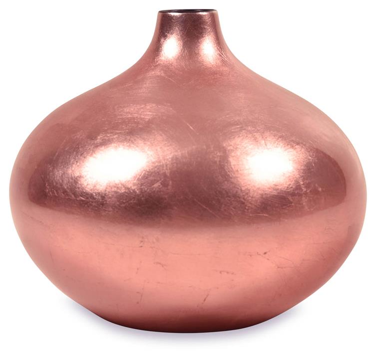 Squat Vase - Pink Gloss