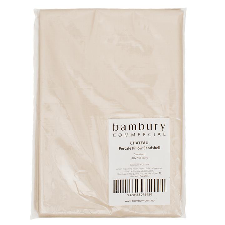 Std Chateau Pillowcase Mocha