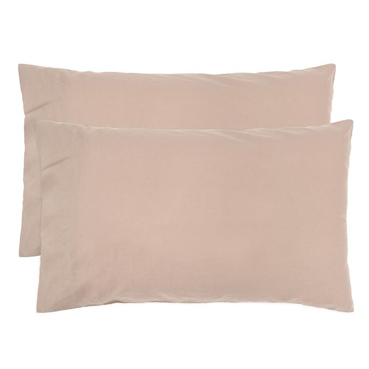 Std Temple Organic Cotton Pillowcase Pair Rosewater
