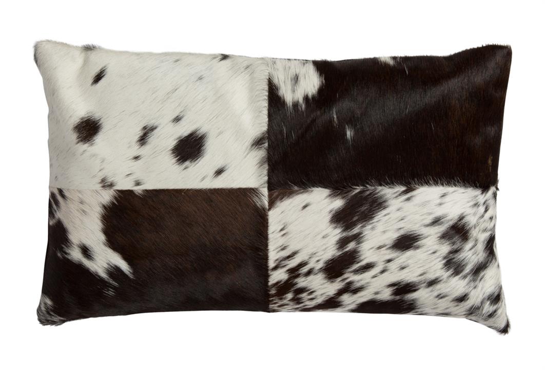 Sumptuous Cow Hide Cushion, Rectangular