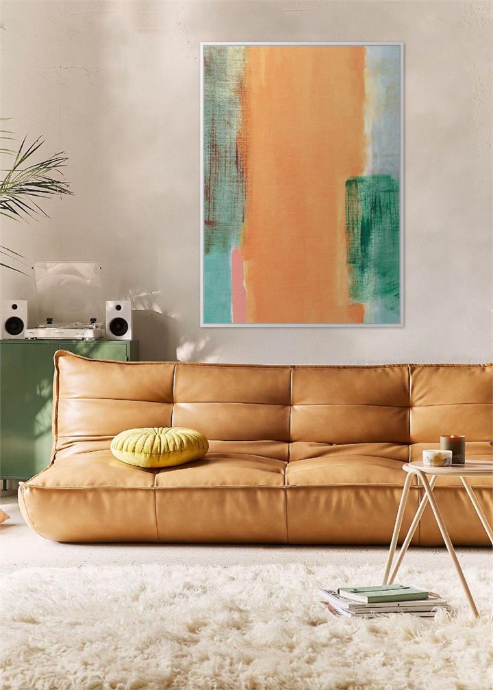 Sunshine Abstract Wall Art 100X140Cm